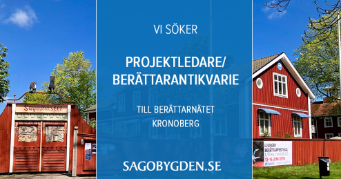 Projektledare/Berättarvikarie annonsbild